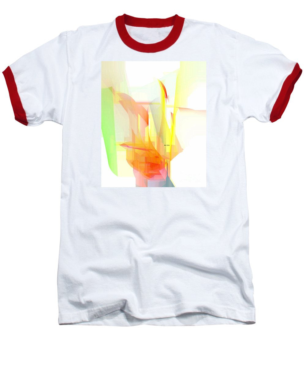 T-shirt de baseball - Abstrait 9508