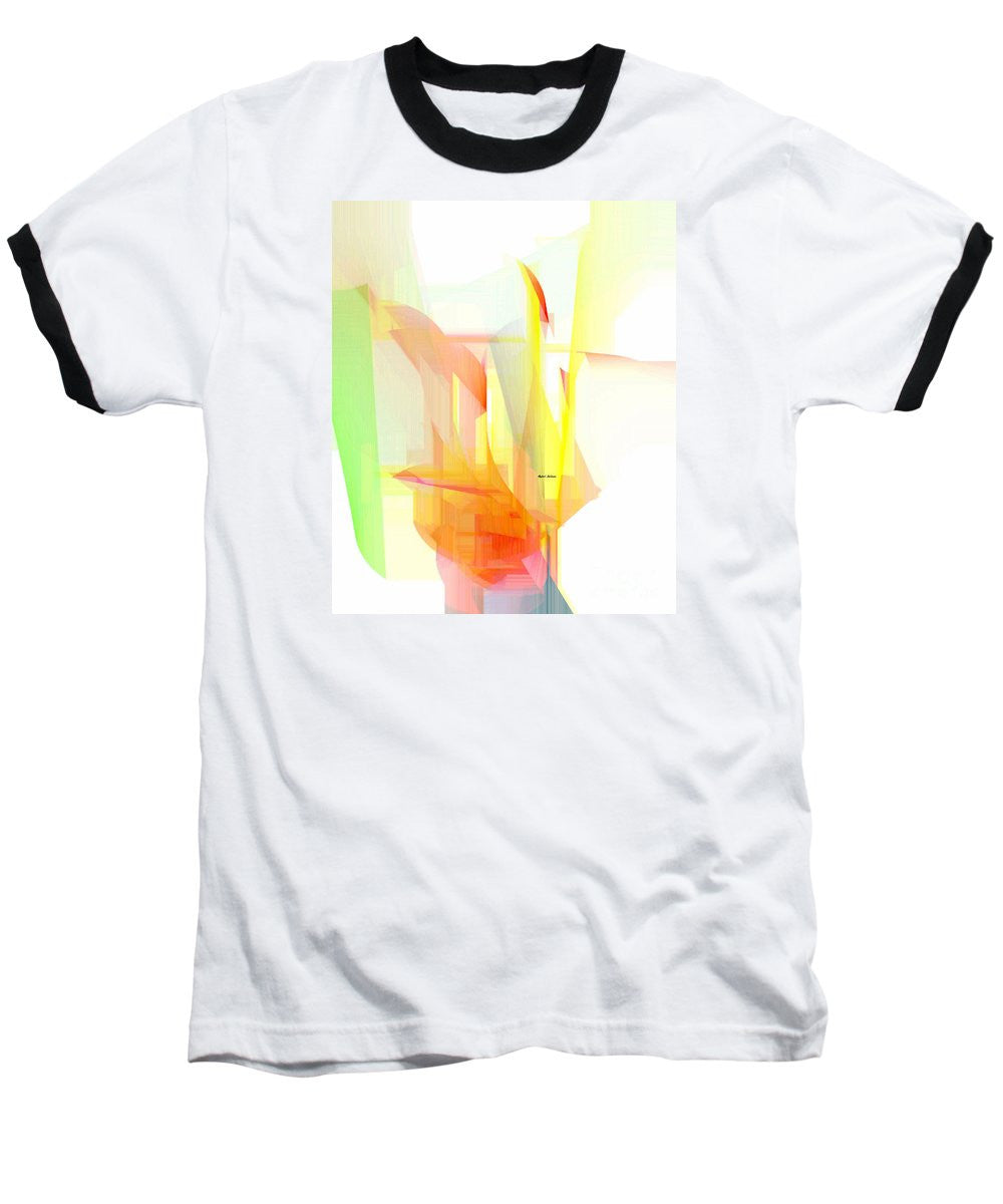 T-shirt de baseball - Abstrait 9508