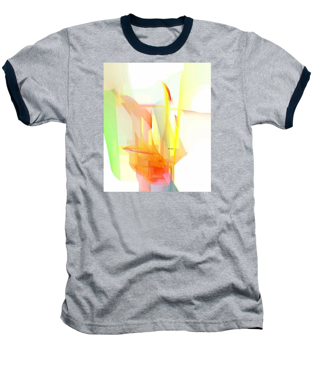 T-shirt de baseball - Abstrait 9508