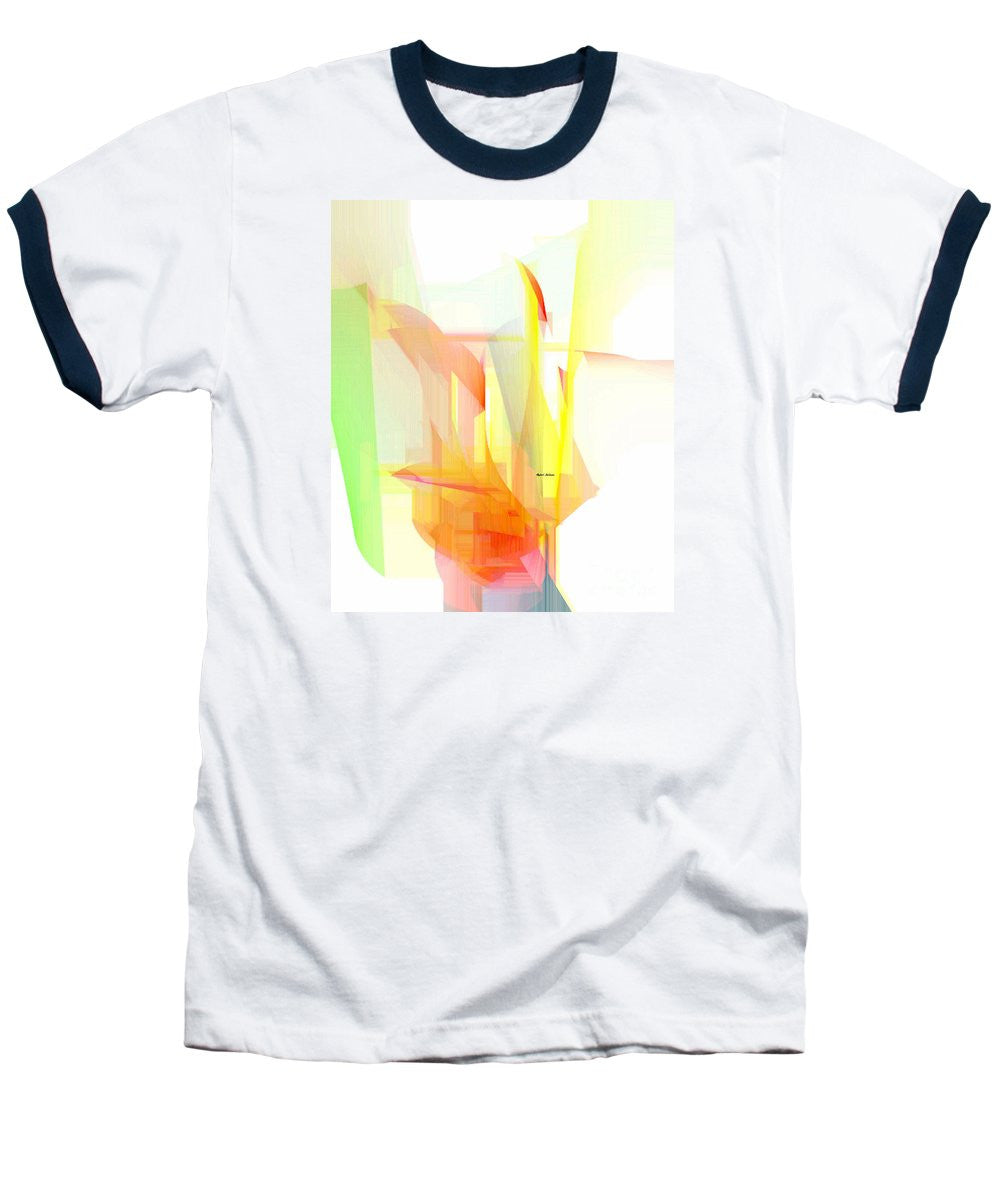 T-shirt de baseball - Abstrait 9508