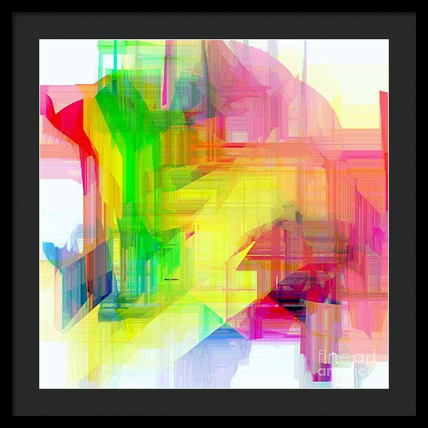 Framed Print - Abstract 9509