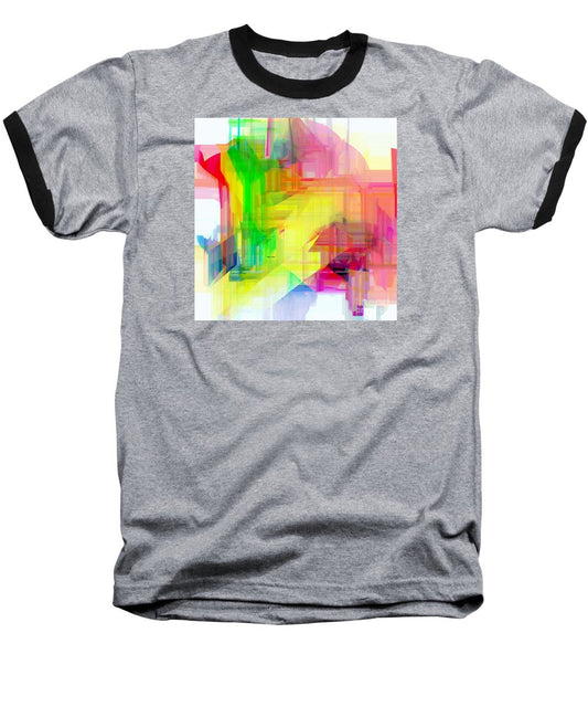 T-shirt de baseball - Abstrait 9509