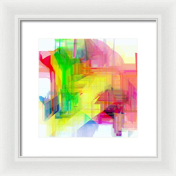 Framed Print - Abstract 9509