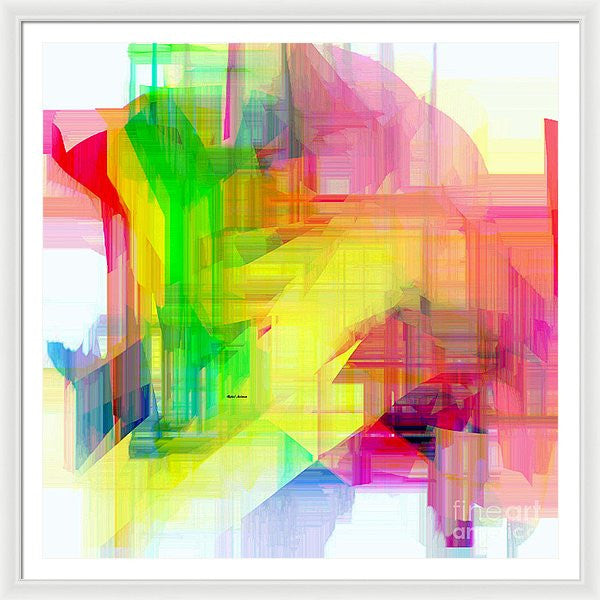 Framed Print - Abstract 9509