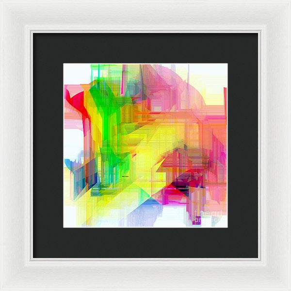 Framed Print - Abstract 9509