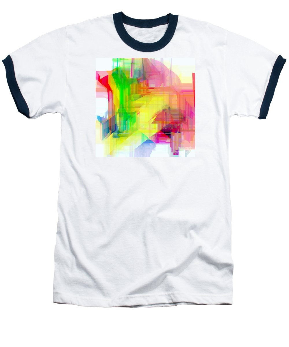 T-shirt de baseball - Abstrait 9509