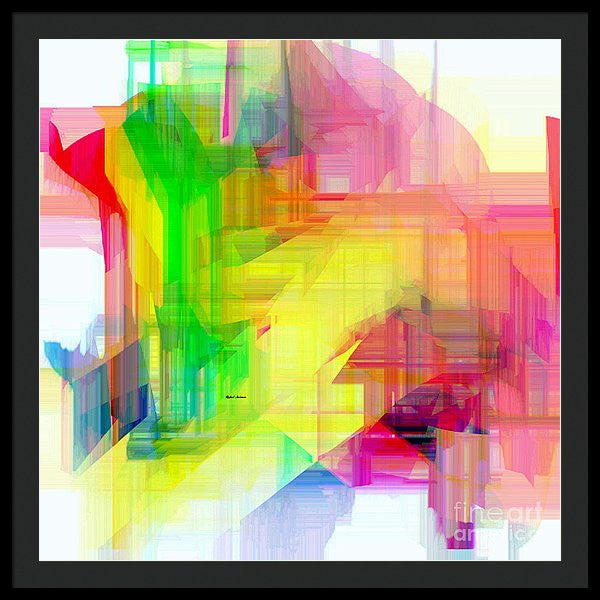 Framed Print - Abstract 9509