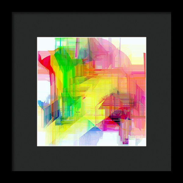 Framed Print - Abstract 9509