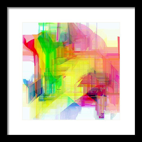 Framed Print - Abstract 9509