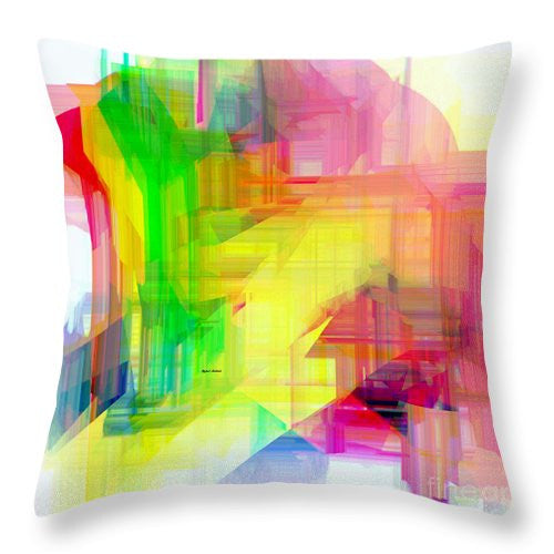 Throw Pillow - Abstract 9509