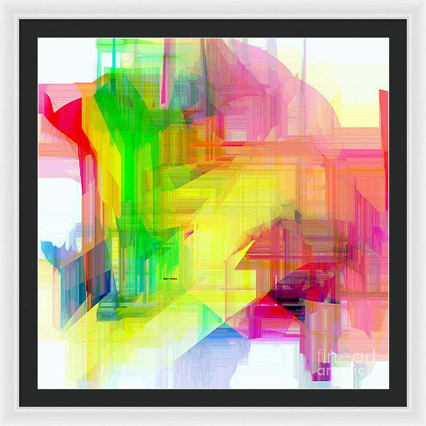 Framed Print - Abstract 9509