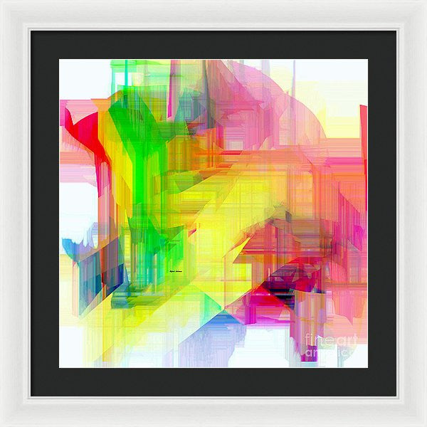 Framed Print - Abstract 9509