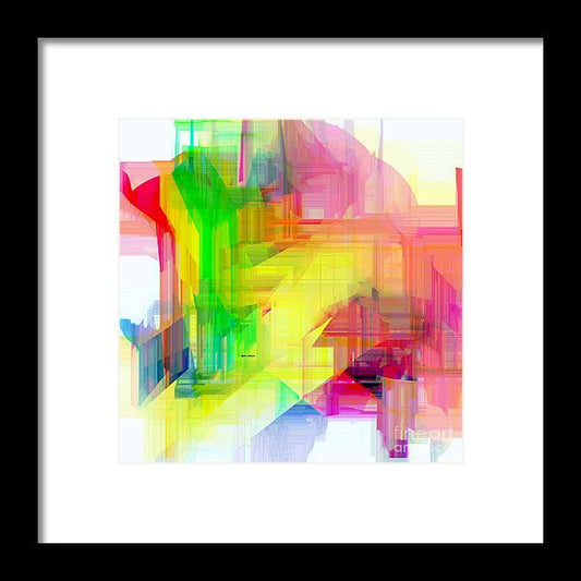 Framed Print - Abstract 9509