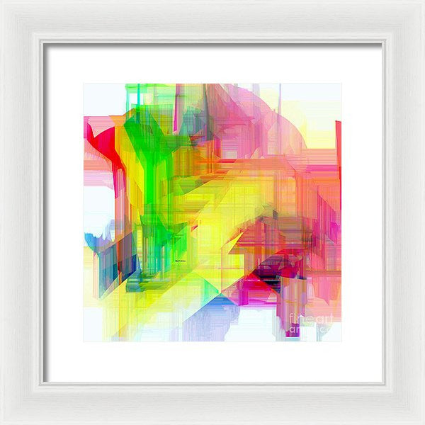 Framed Print - Abstract 9509