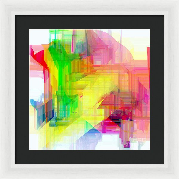 Framed Print - Abstract 9509