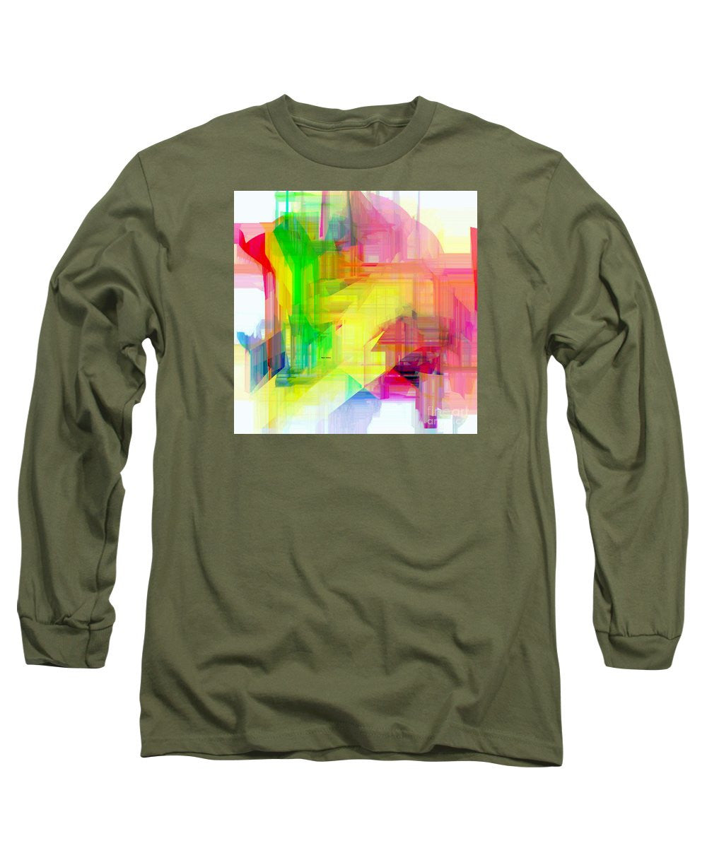 Long Sleeve T-Shirt - Abstract 9509