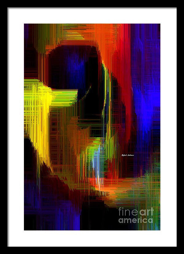 Framed Print - Abstract 9516