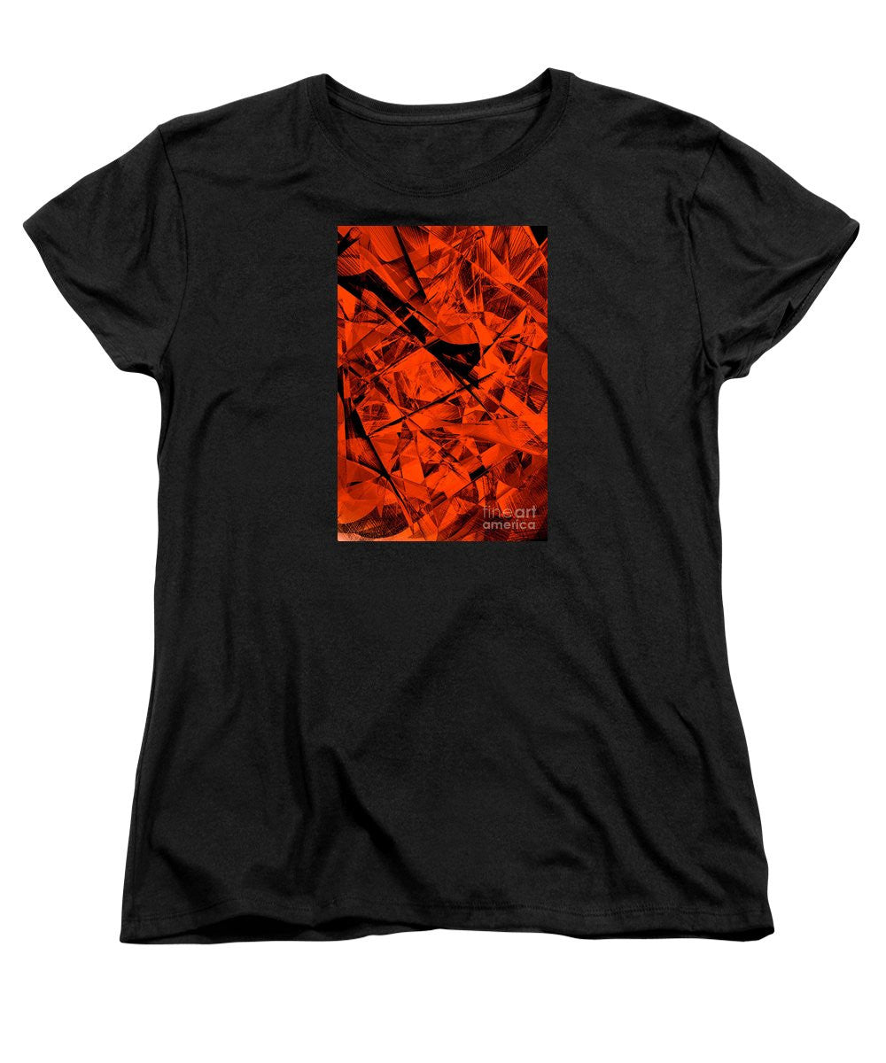 Women's T-Shirt (Standard Cut) - Abstract 9535