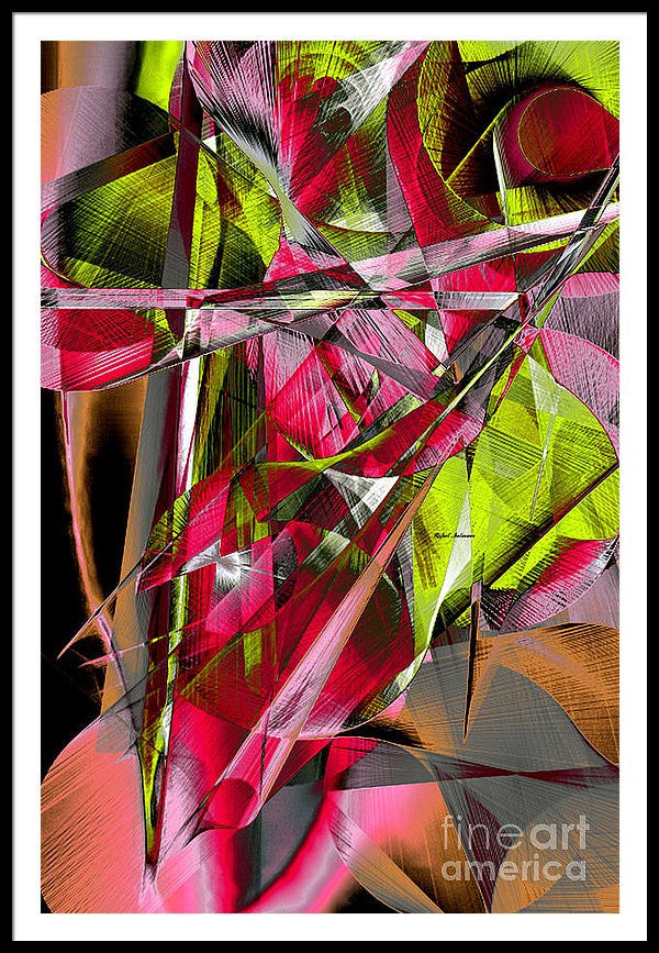 Framed Print - Abstract 9537