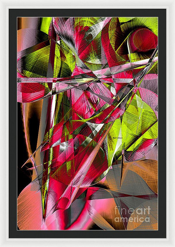 Framed Print - Abstract 9537