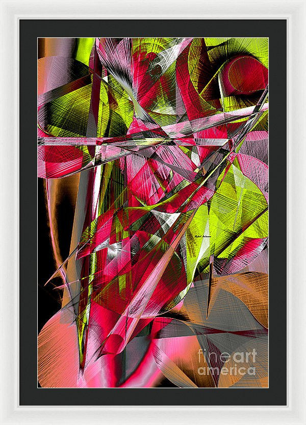 Framed Print - Abstract 9537