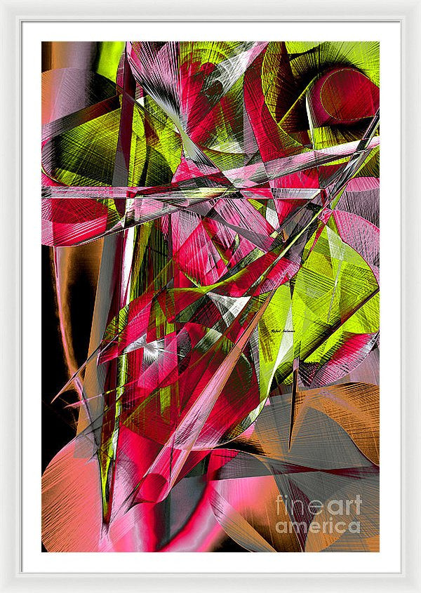 Framed Print - Abstract 9537