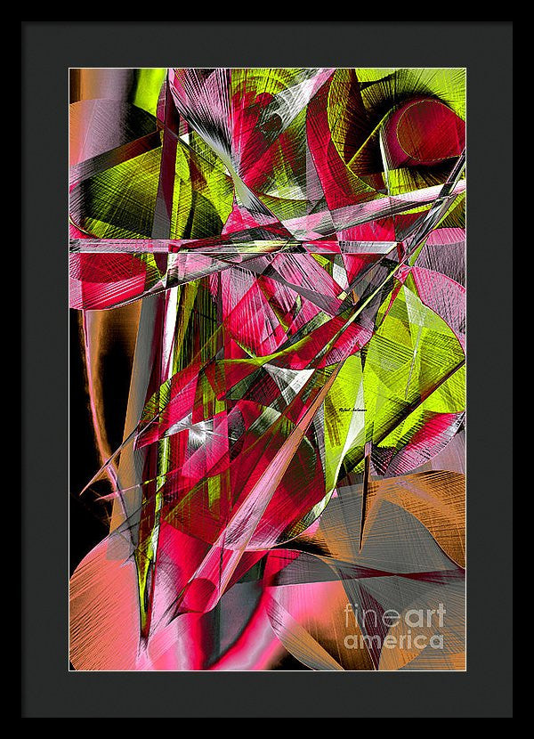 Framed Print - Abstract 9537