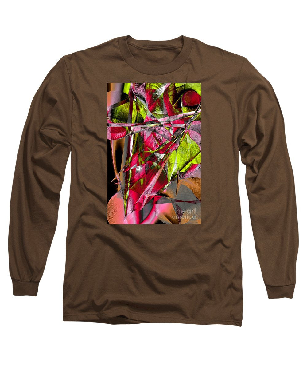 Long Sleeve T-Shirt - Abstract 9537