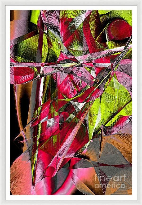 Framed Print - Abstract 9537