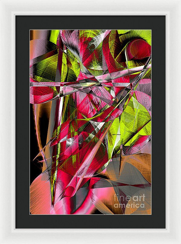 Framed Print - Abstract 9537