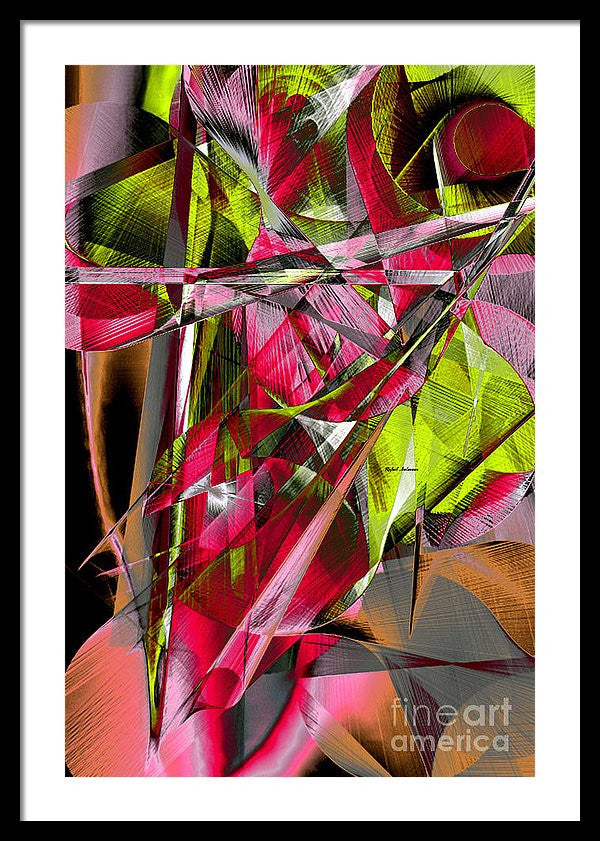 Framed Print - Abstract 9537