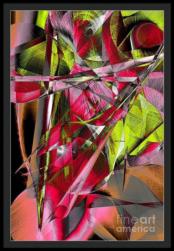 Framed Print - Abstract 9537