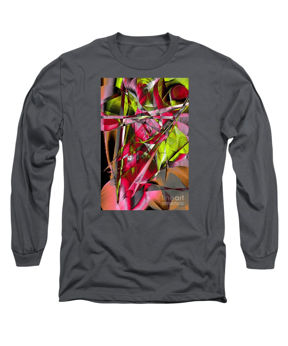 Long Sleeve T-Shirt - Abstract 9537