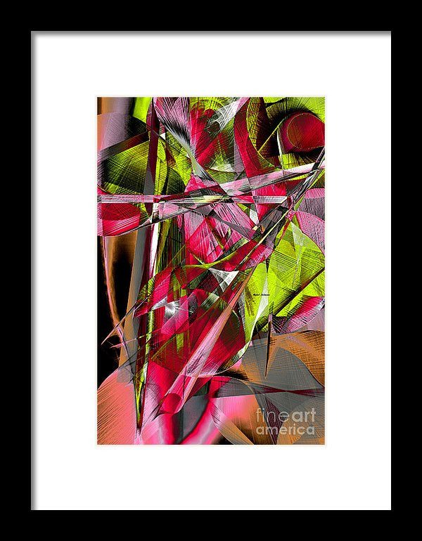 Framed Print - Abstract 9537