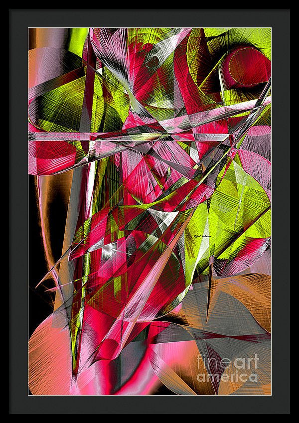 Framed Print - Abstract 9537