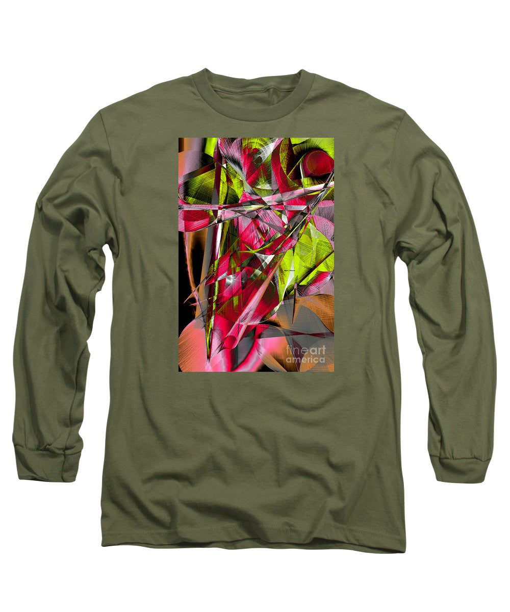 Long Sleeve T-Shirt - Abstract 9537