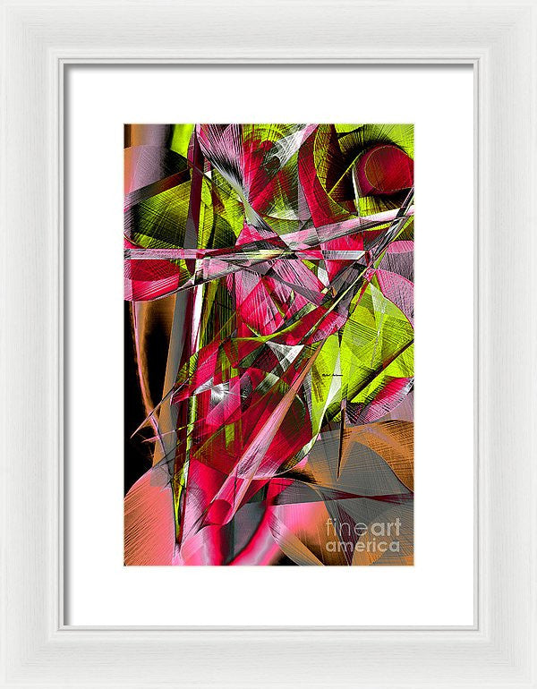 Framed Print - Abstract 9537