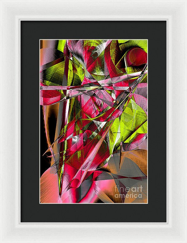 Framed Print - Abstract 9537