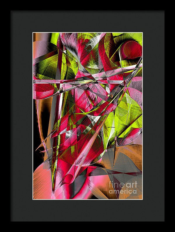 Framed Print - Abstract 9537