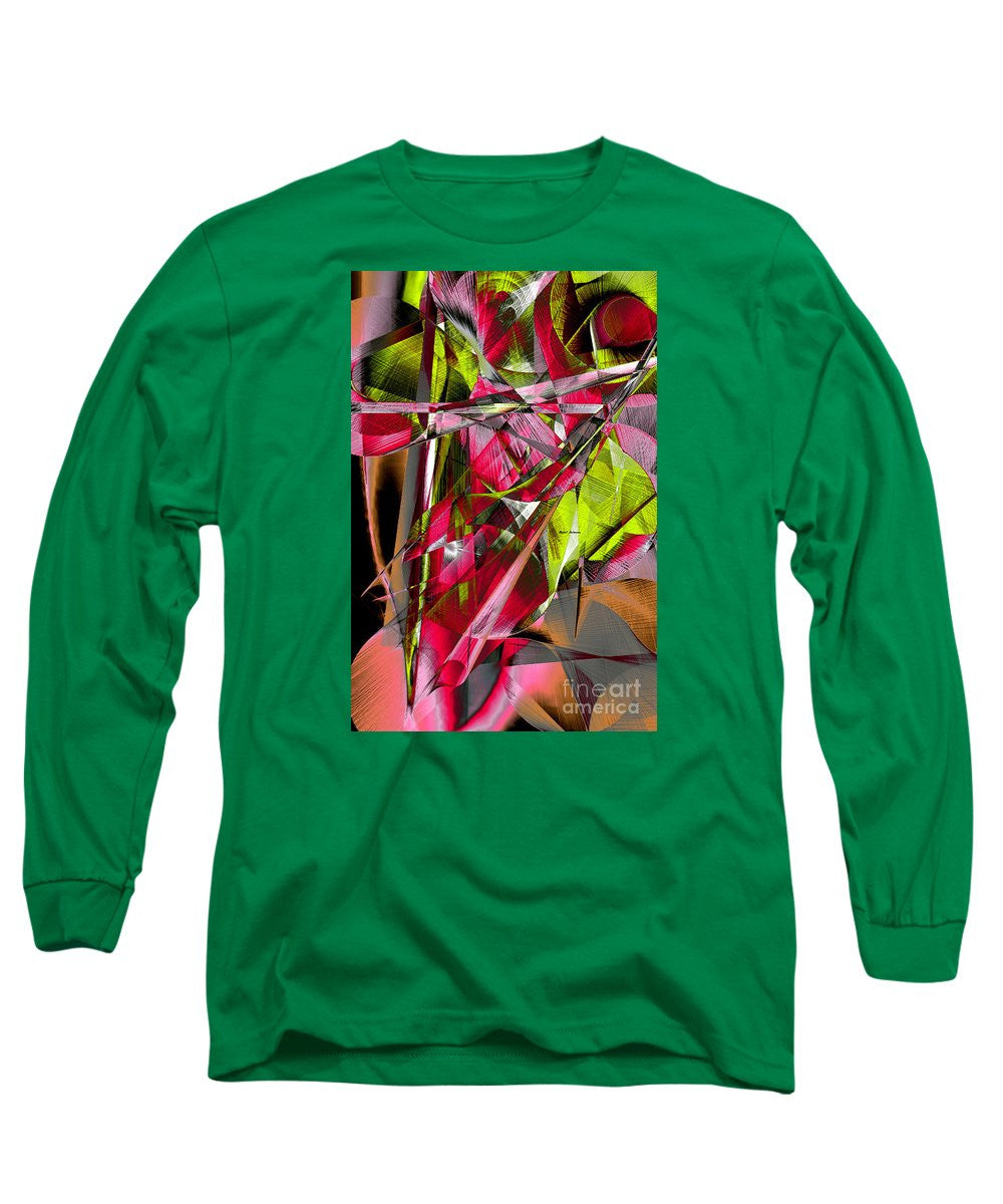 Long Sleeve T-Shirt - Abstract 9537