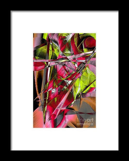 Framed Print - Abstract 9537