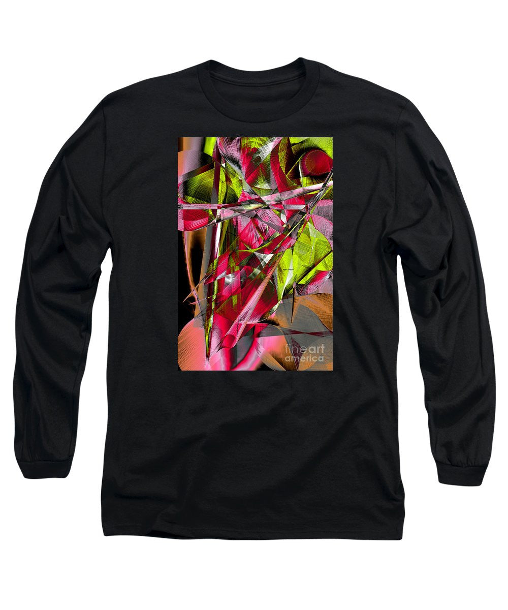 Long Sleeve T-Shirt - Abstract 9537