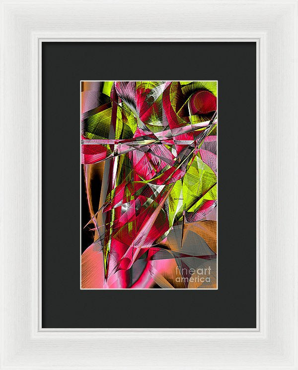 Framed Print - Abstract 9537