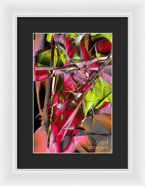 Framed Print - Abstract 9537