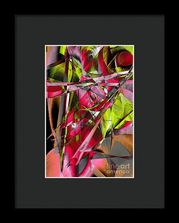 Framed Print - Abstract 9537