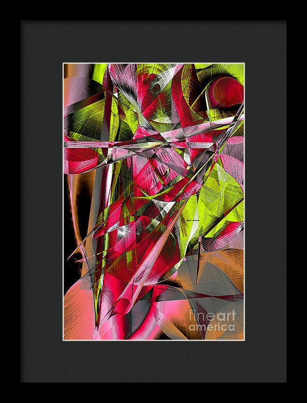 Framed Print - Abstract 9537