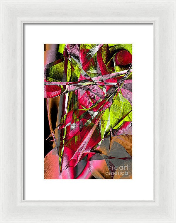 Framed Print - Abstract 9537