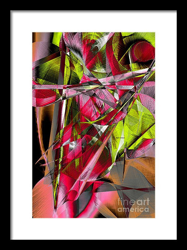 Framed Print - Abstract 9537