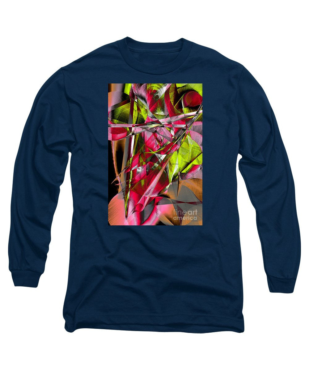 Long Sleeve T-Shirt - Abstract 9537