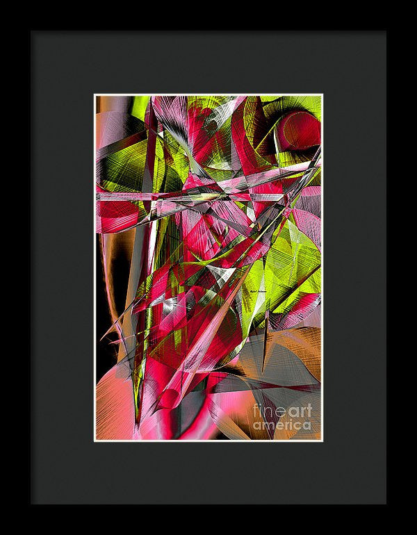 Framed Print - Abstract 9537